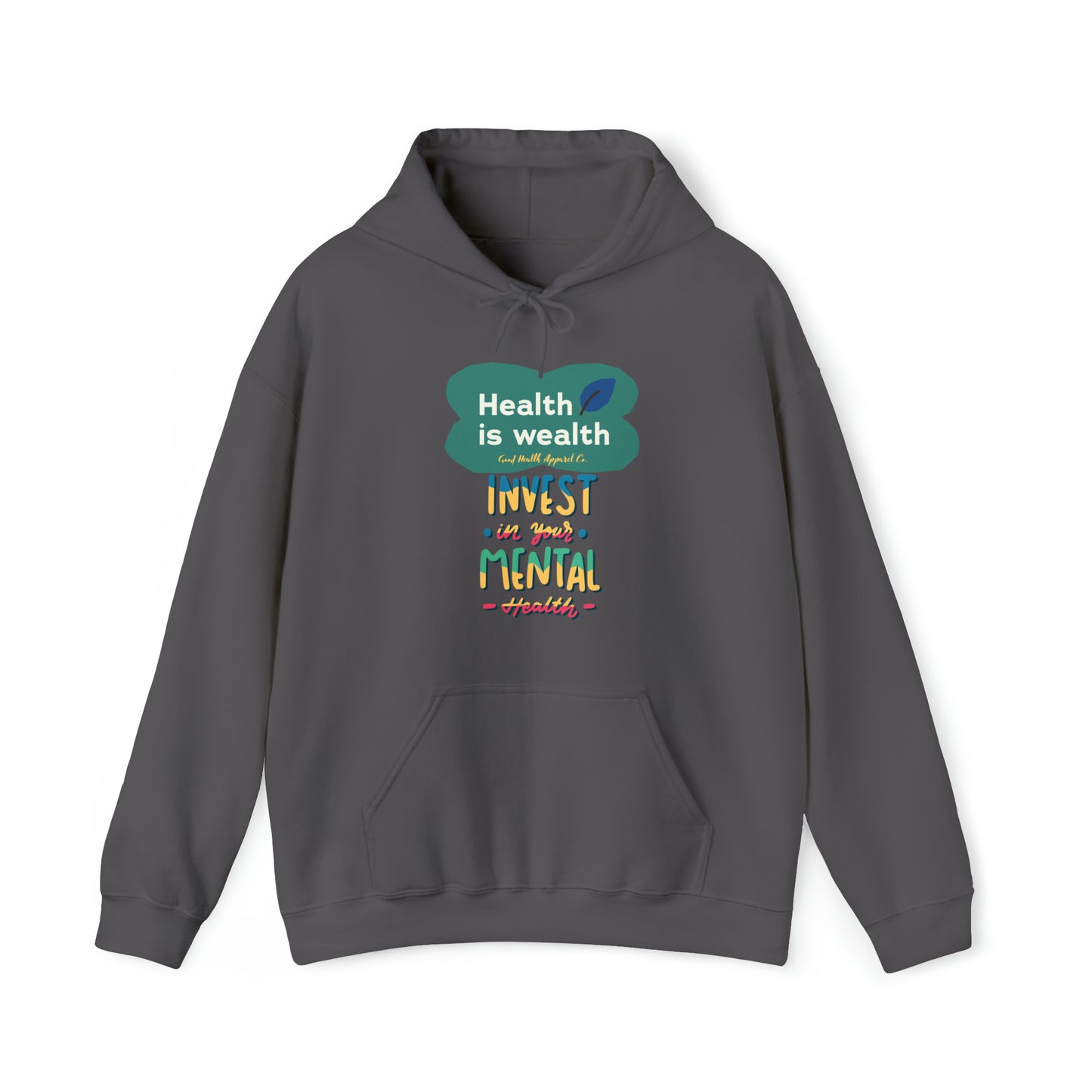 Health Matters Invest in your Mental Health Unisex Heavy Blend™ Hooded Sweatshirt