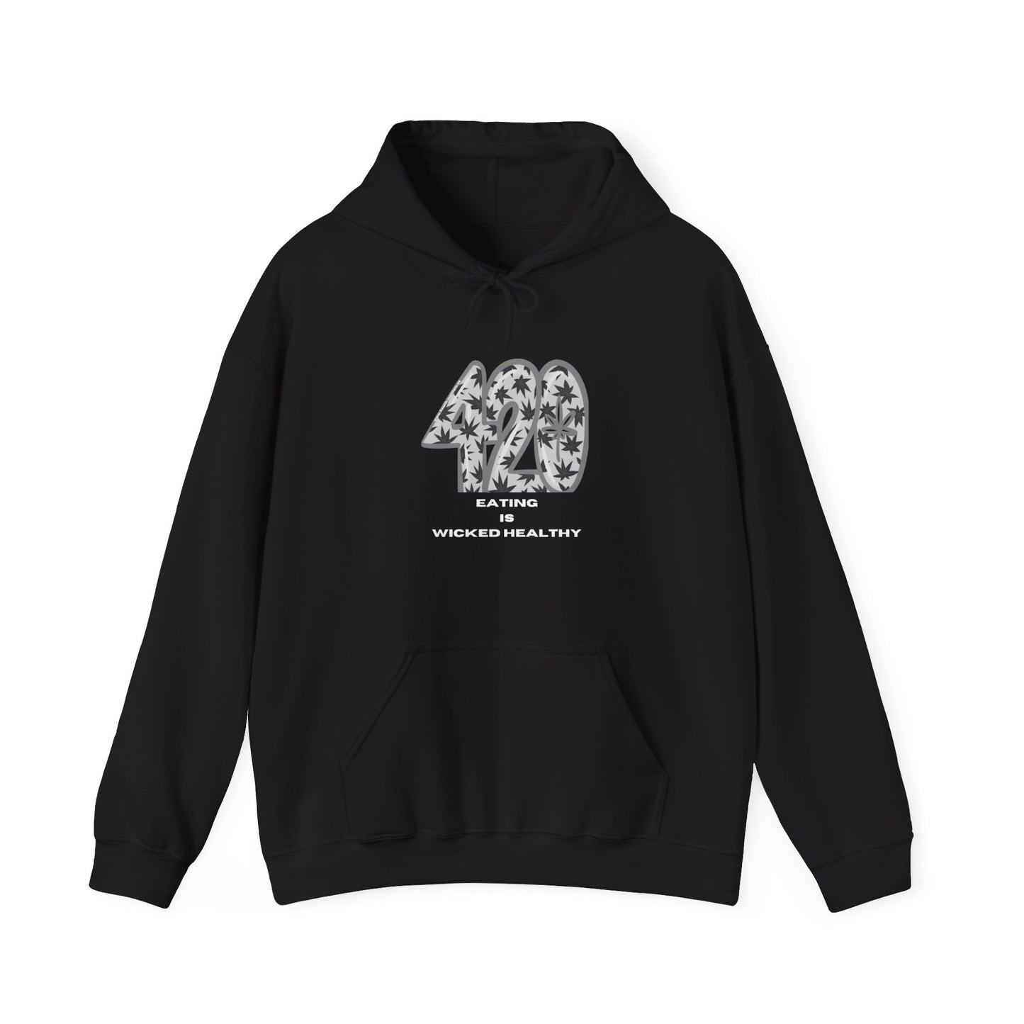 Health Matters Cannabis Collectibles Eat THC is Wicked Healthy Unisex Hoodie