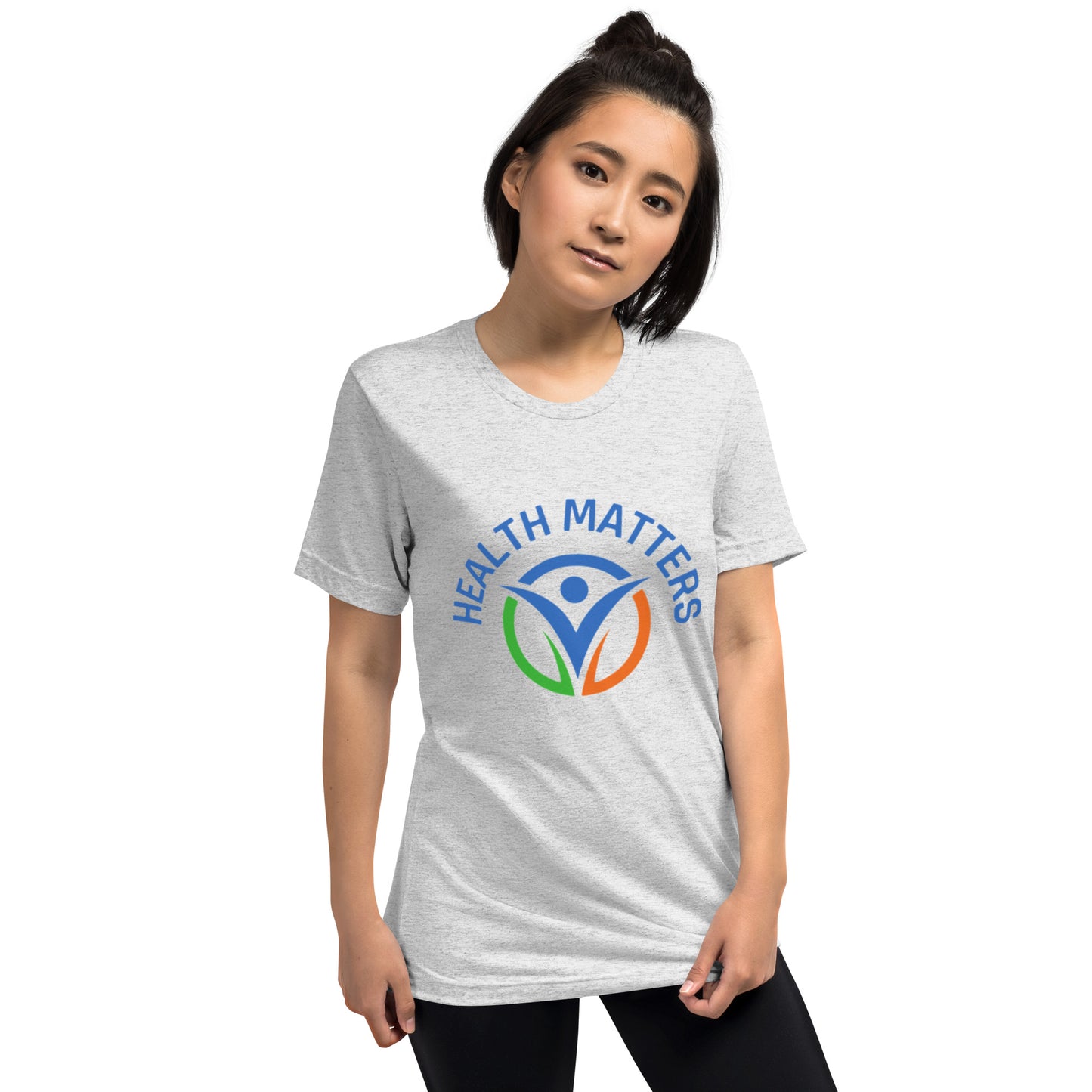 Health Matters Logo Unisex Fitted T Shirt