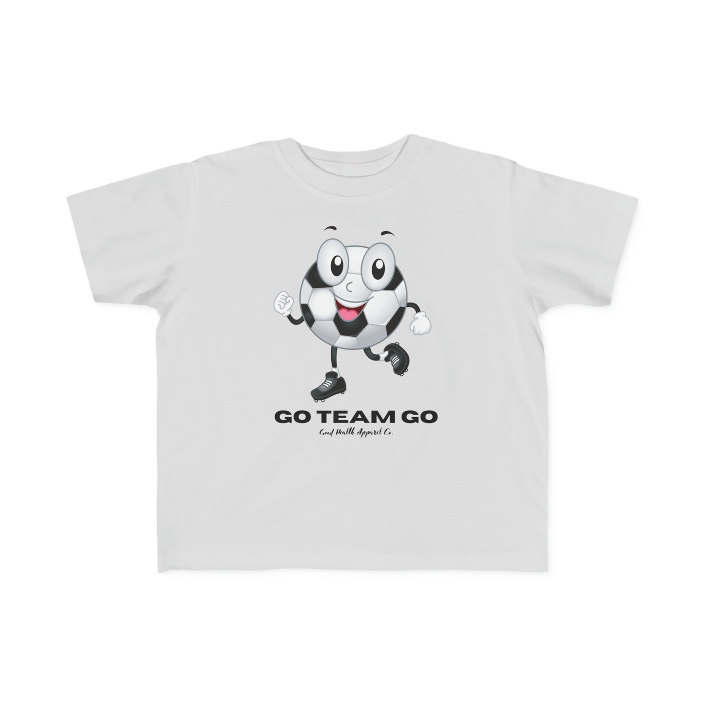 Health Matters Soccer "GO Team GO" Toddler's Fine Jersey Tee