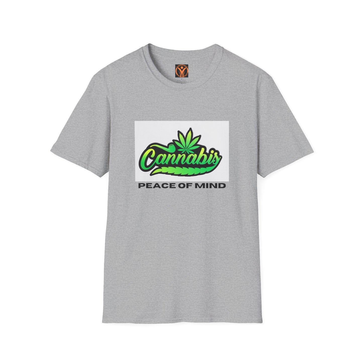 Health Matters Peace of Mind Cannabis THC Unisex Soft T-Shirt