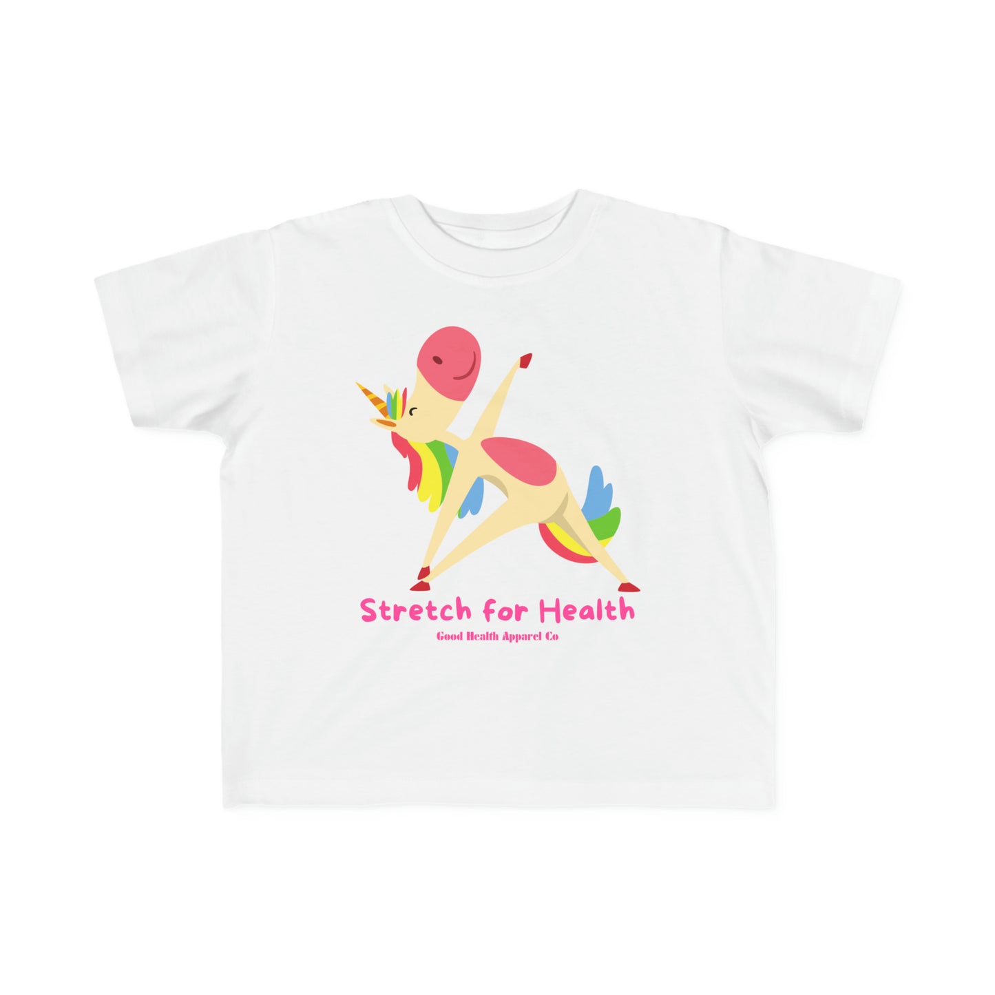 Health Matters "Stretch for Health" Toddler's Fine Jersey Tee