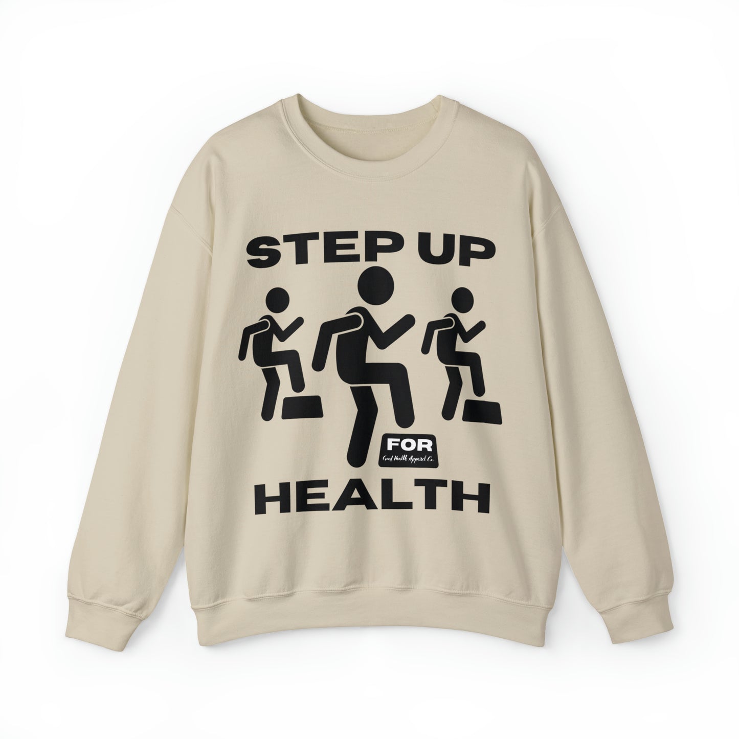 Health Matters Step Up for Health Unisex Heavy Blend™ Crewneck Sweatshirt