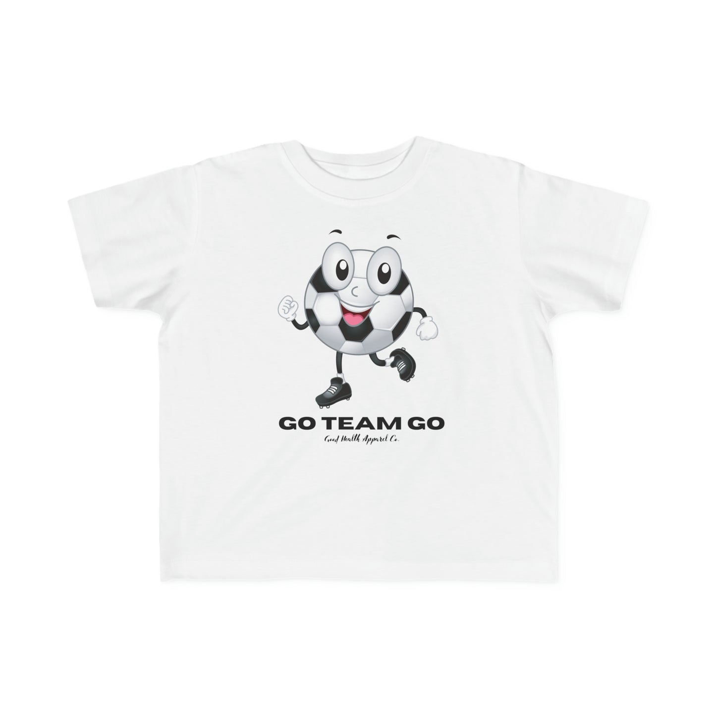 Health Matters Soccer "GO Team GO" Toddler's Fine Jersey Tee