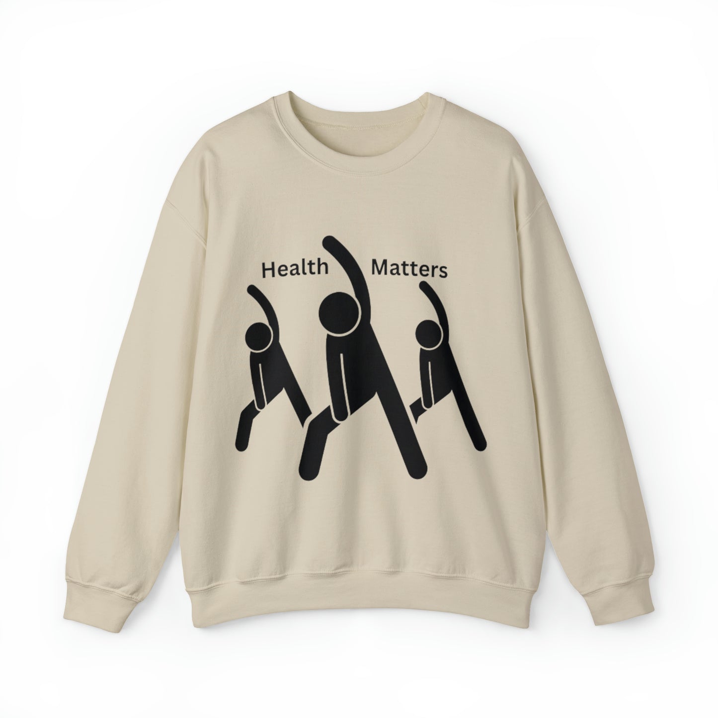 Health Matters Stretching Unisex Heavy Blend™ Crewneck Sweatshirt