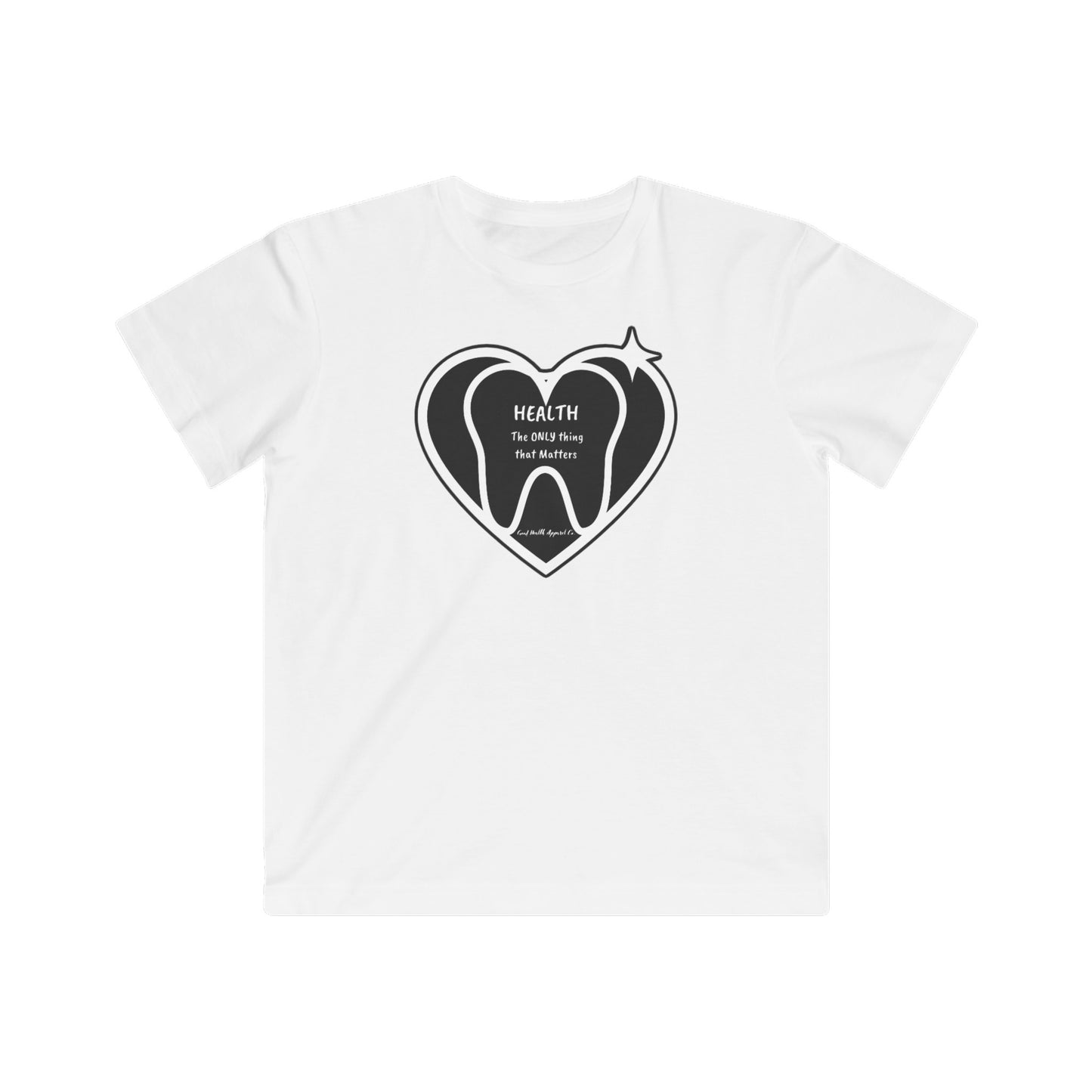 Health Matters Healthy Teeth Kids Fine Jersey Tee