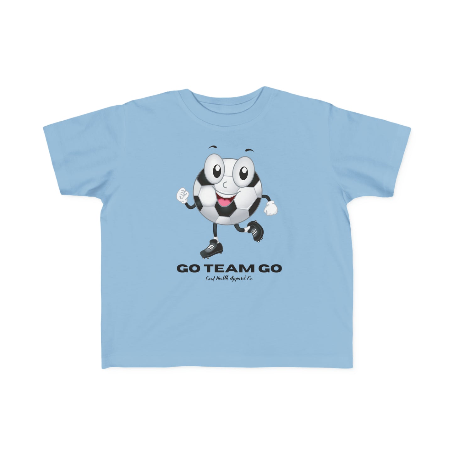 Health Matters Soccer "GO Team GO" Toddler's Fine Jersey Tee