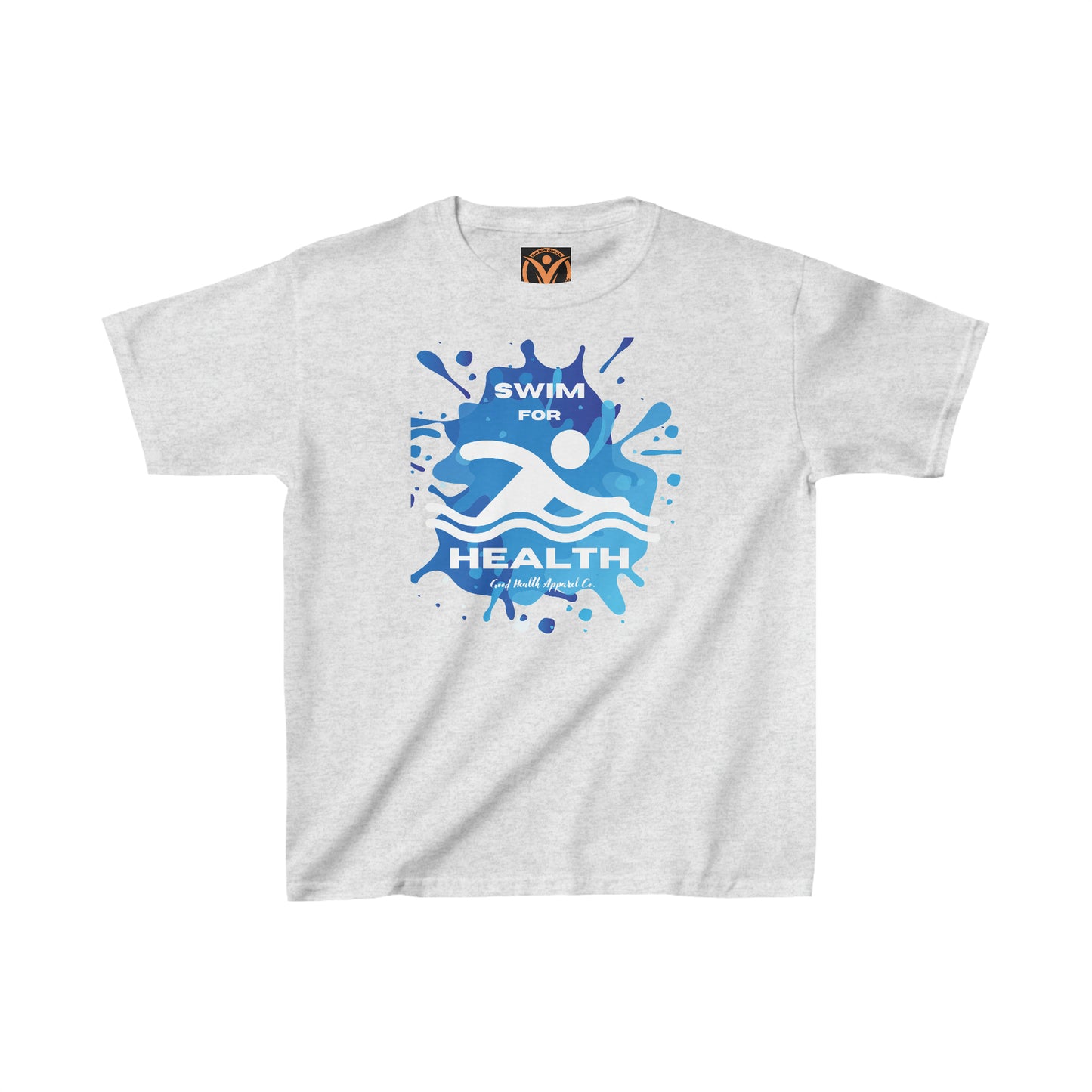 Health Matters Big Splash "Swim for Health" Kids Heavy Cotton™ tee