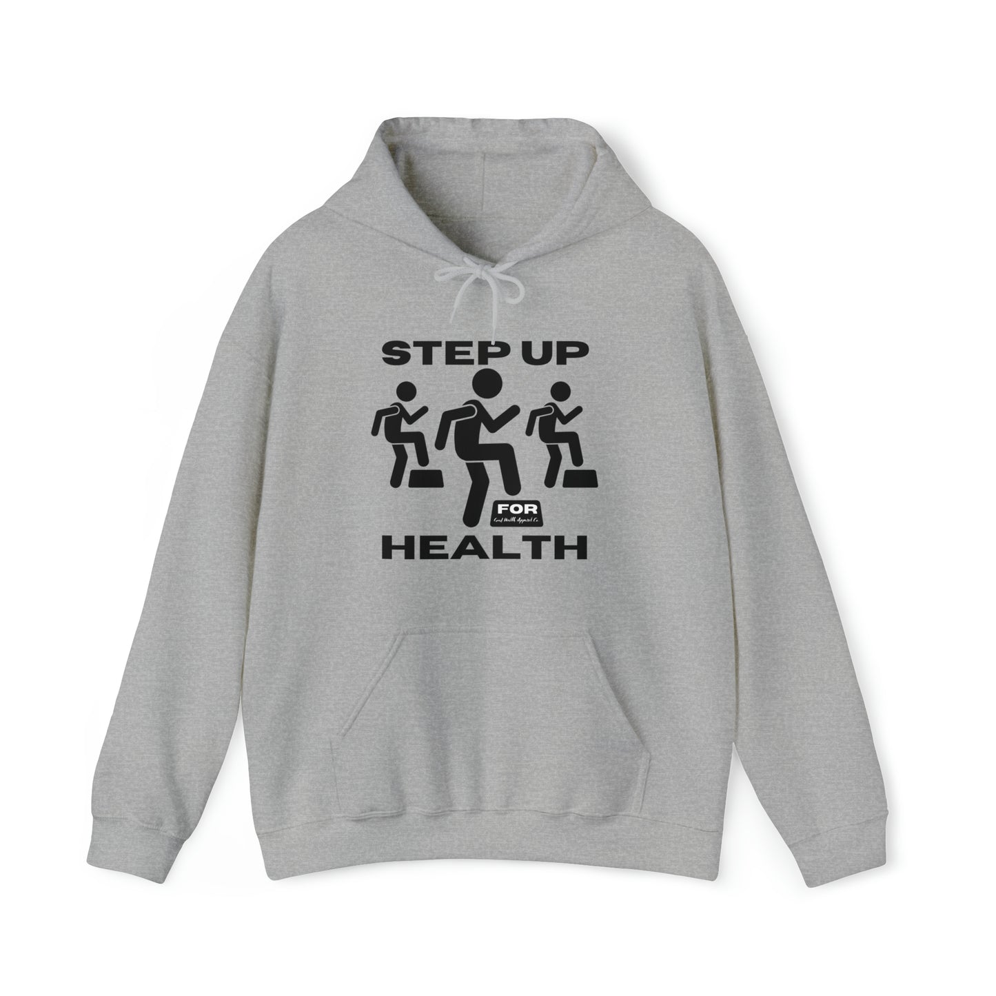 Health Matters Step Up for Health Unisex Heavy Blend™ Hooded Sweatshirt