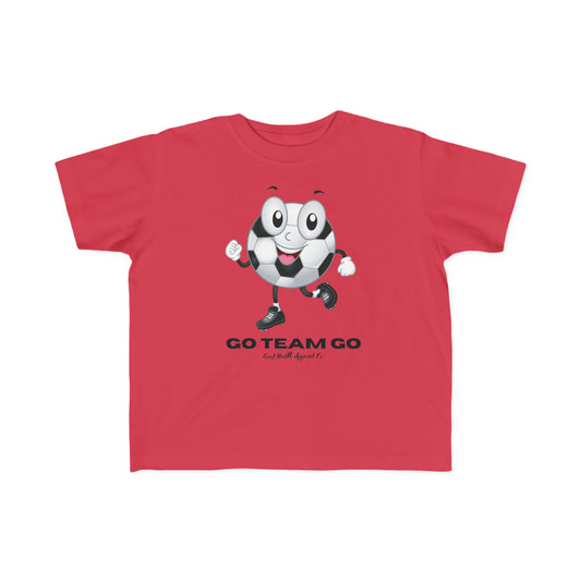 Health Matters Soccer "GO Team GO" Toddler's Fine Jersey Tee