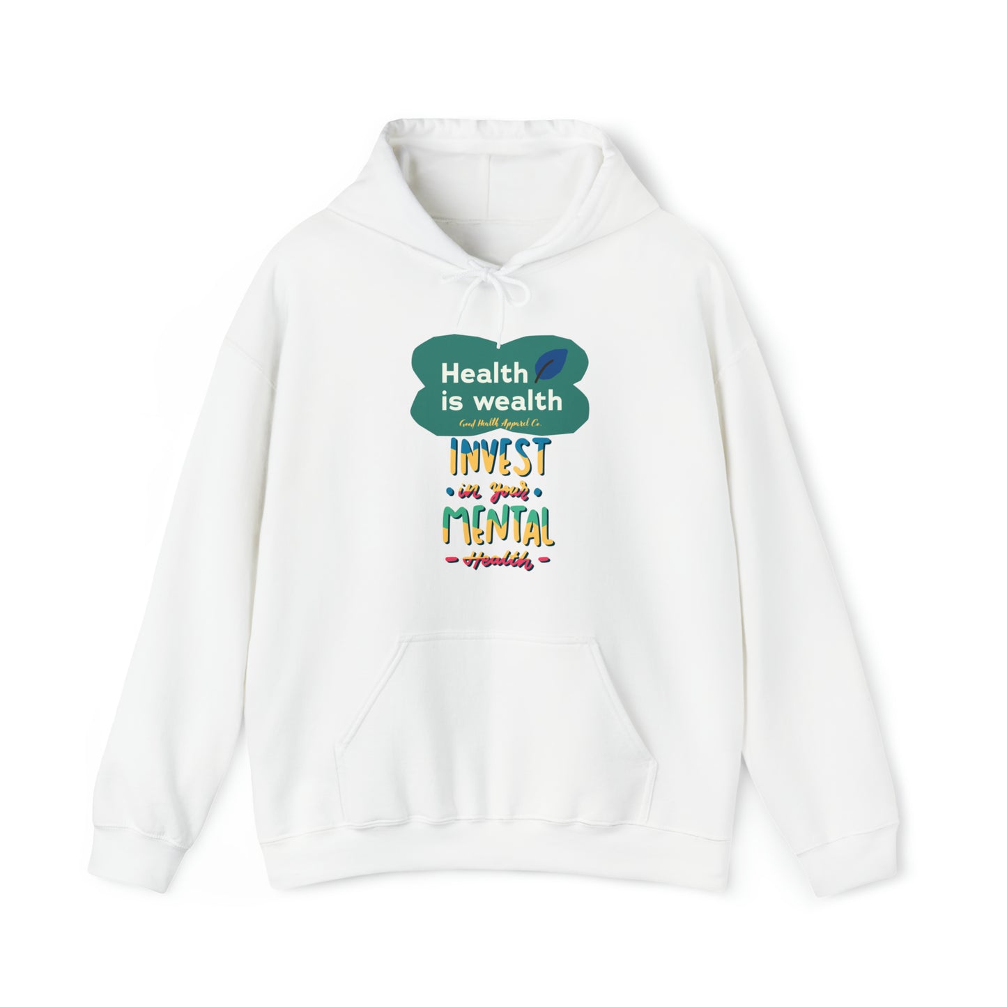 Health Matters  Invest in your Mental Health Unisex Heavy Blend™ Hooded Sweatshirt