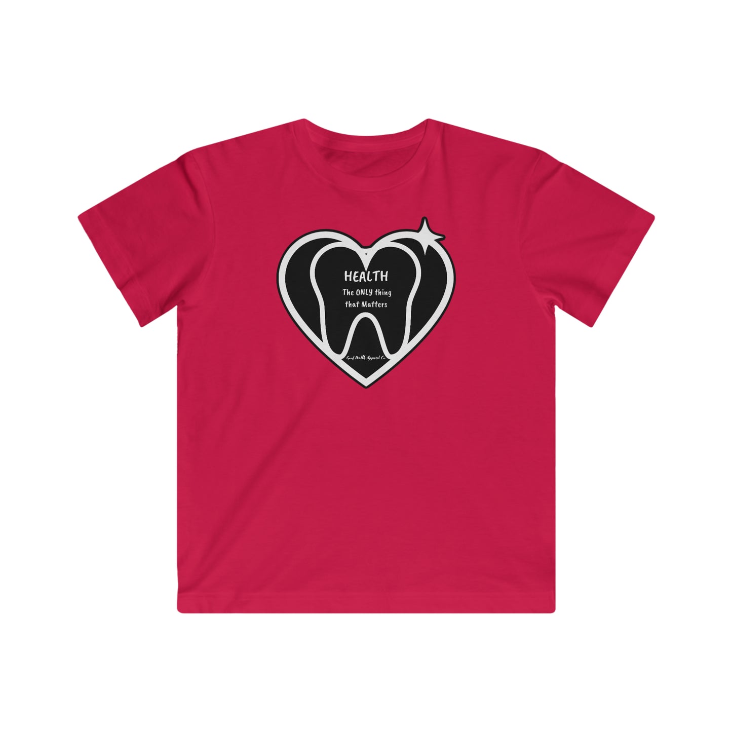 Health Matters Teeth for Health Kids Fine Jersey Tee