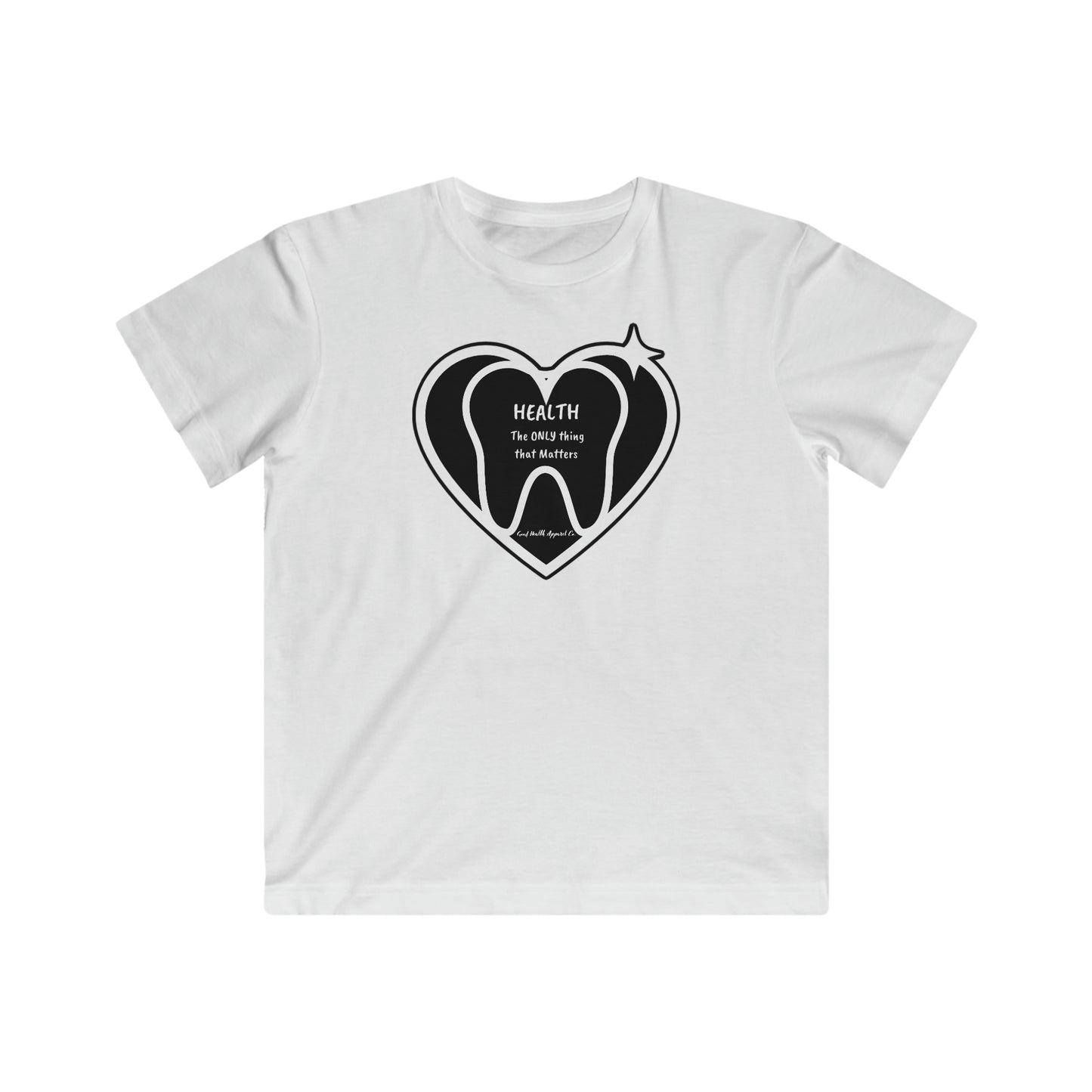 Health Matters Teeth for Health Kids Fine Jersey Tee