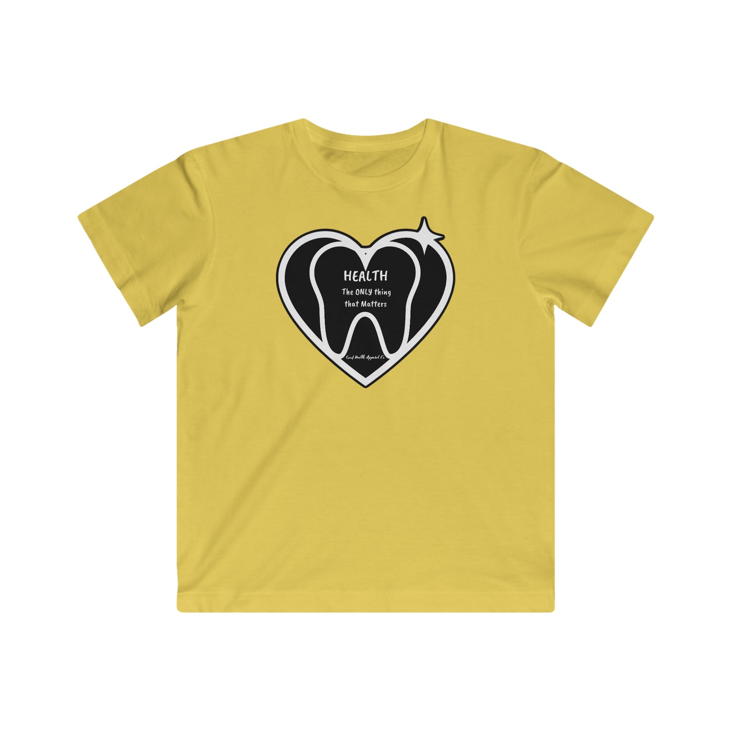 Health Matters Teeth for Health Kids Fine Jersey Tee