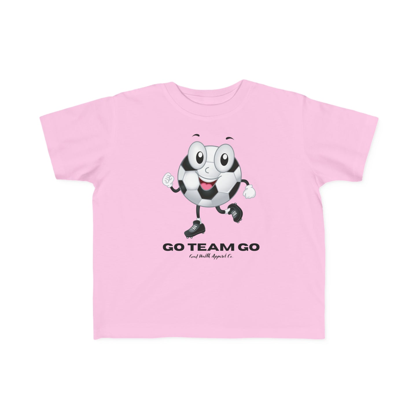 Health Matters Soccer "GO Team GO" Toddler's Fine Jersey Tee