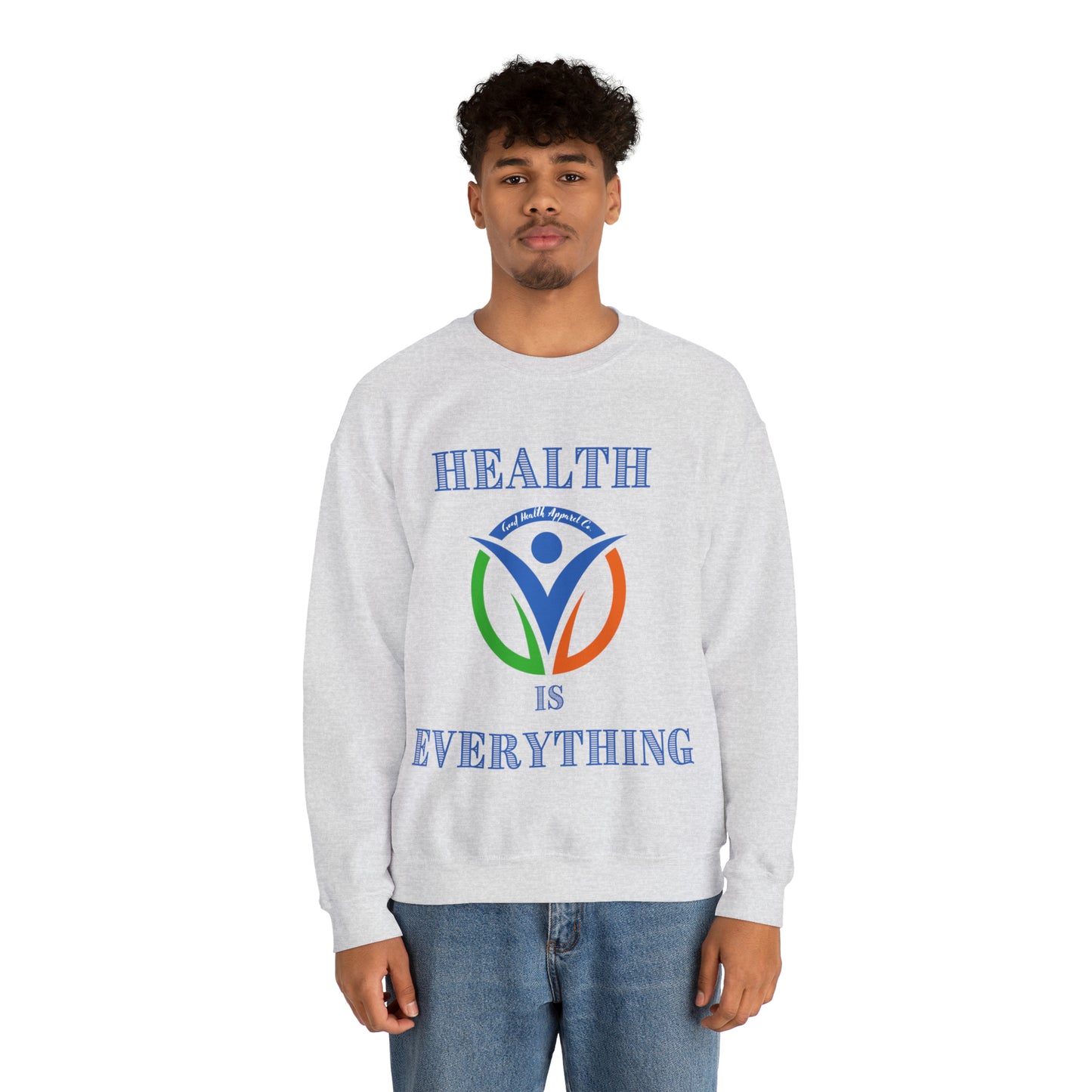 Health Matters Everything Unisex Heavy Blend™ Crewneck Sweatshirt