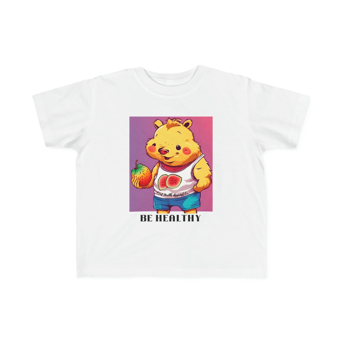 Health Matters "Be Healthy" Toddler's Fine Jersey Tee