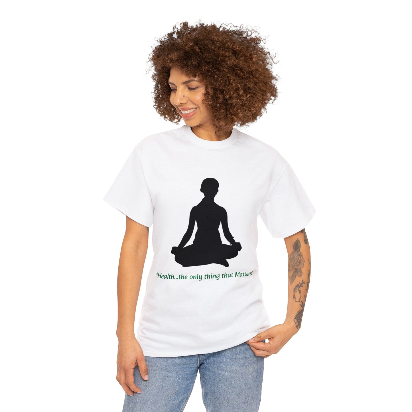 Yoga silhouette Unisex T-shirt