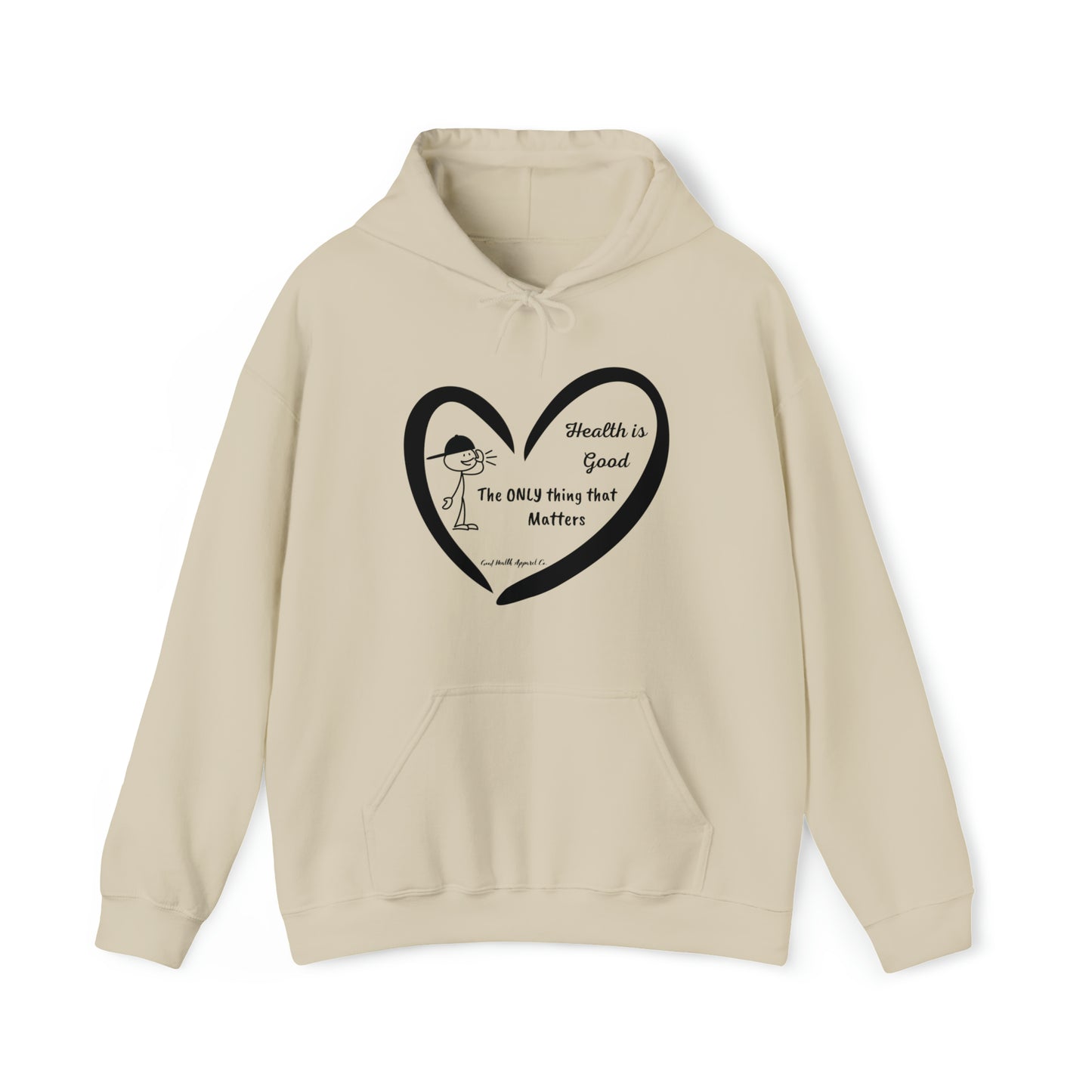 Health is the Only thing that Matters Unisex Heavy Blend™ Hooded Sweatshirt