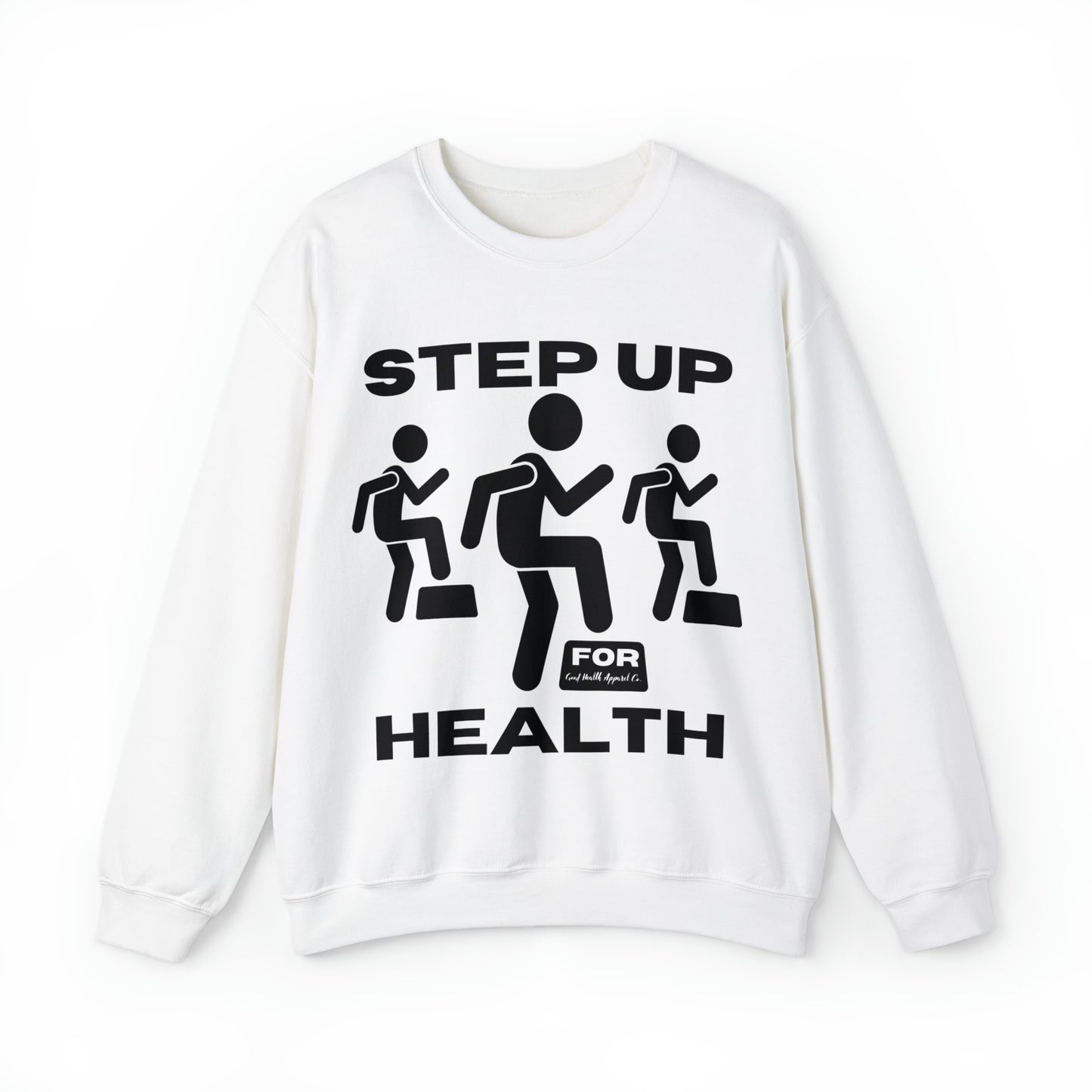 Health Matters Step Up for Health Unisex Heavy Blend™ Crewneck Sweatshirt