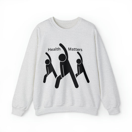 Health Matters Stretching Unisex Heavy Blend™ Crewneck Sweatshirt