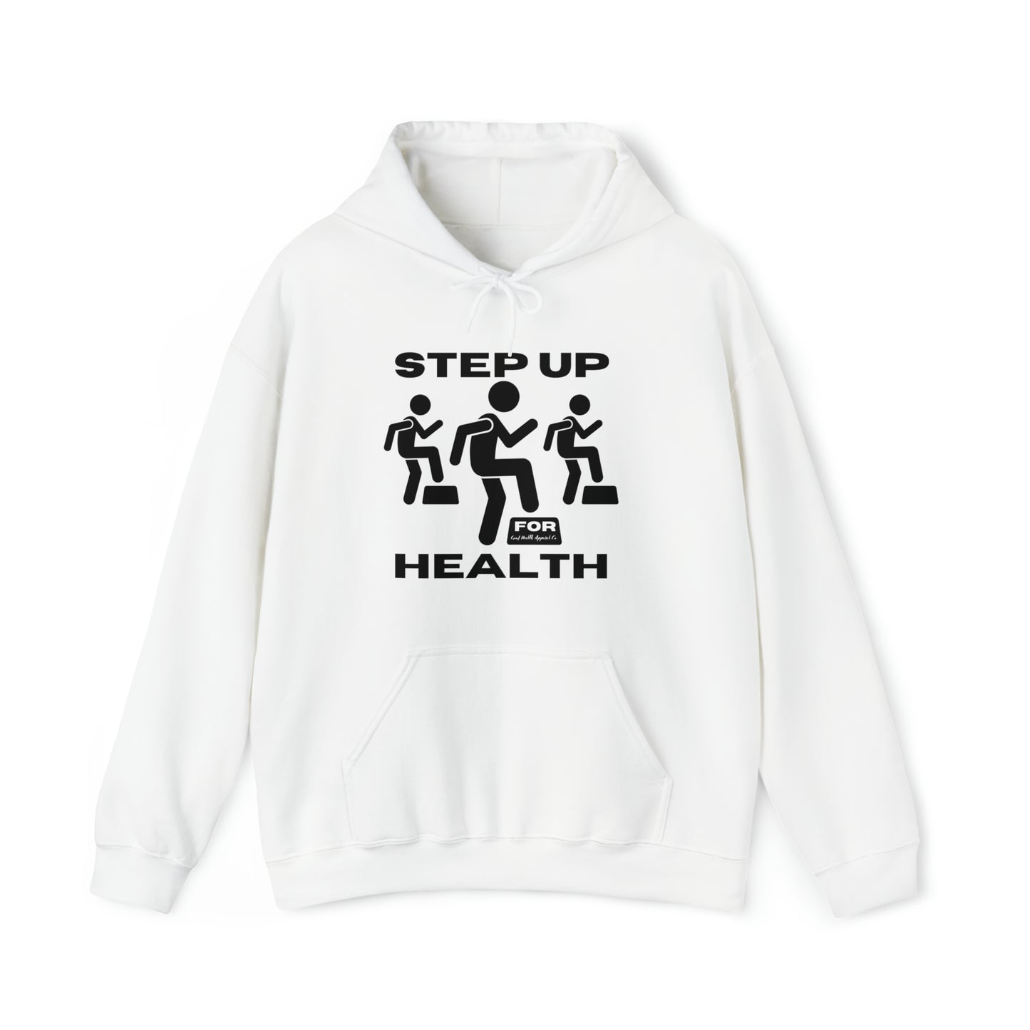 Health Matters Step Up for Health Unisex Heavy Blend™ Hooded Sweatshirt