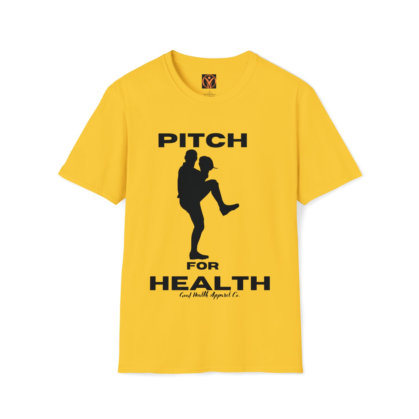 Health Matters "Pitch for Health" Unisex Soft Style Tee