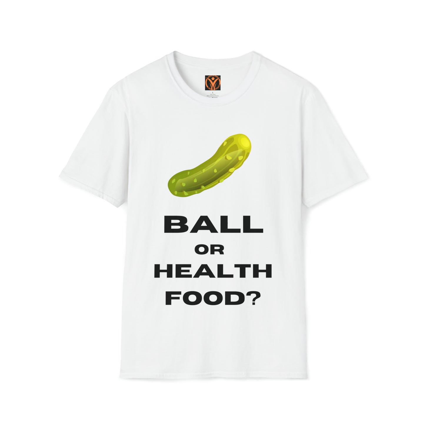 Health Matters Pickle Ball or Food? Unisex Soft Style T-Shirt