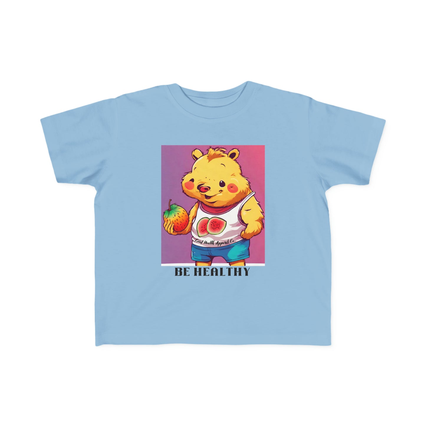 Health Matters "Be Healthy" Toddler's Fine Jersey Tee