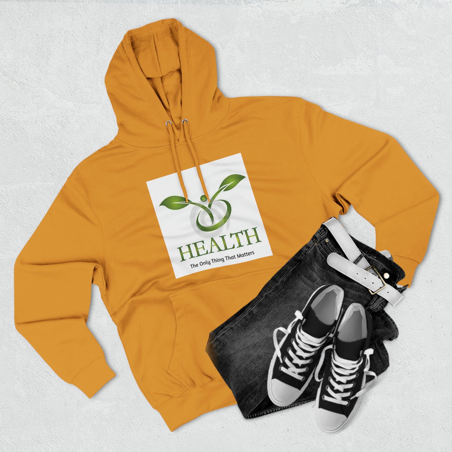 Health Matters The Only thing That Matters Plants Unisex Premium Pullover Hoodie