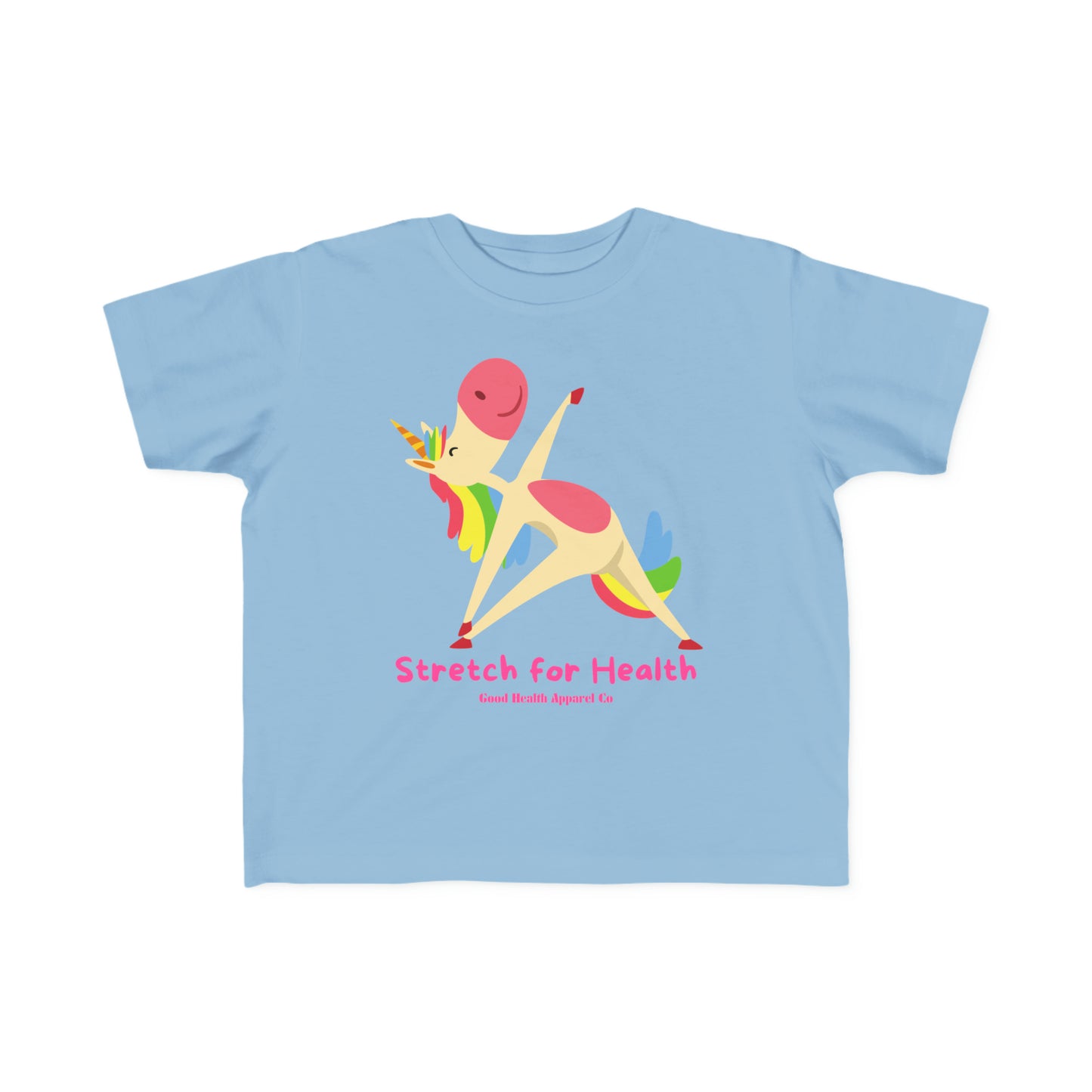 Health Matters "Stretch for Health" Toddler's Fine Jersey Tee