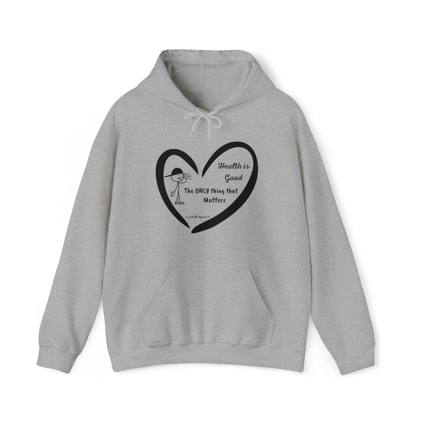 Health is the Only thing that Matters Unisex Heavy Blend™ Hooded Sweatshirt