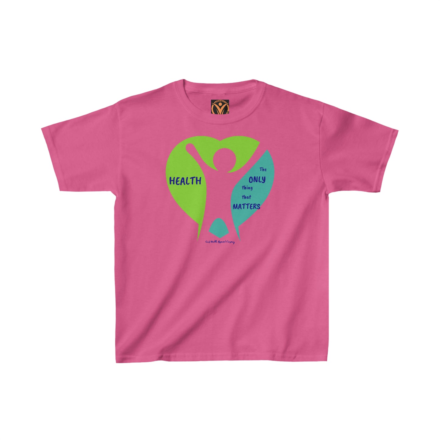 Health Matters "Health is the Only Thing that Matters" Kids Heavy Cotton™ Tee