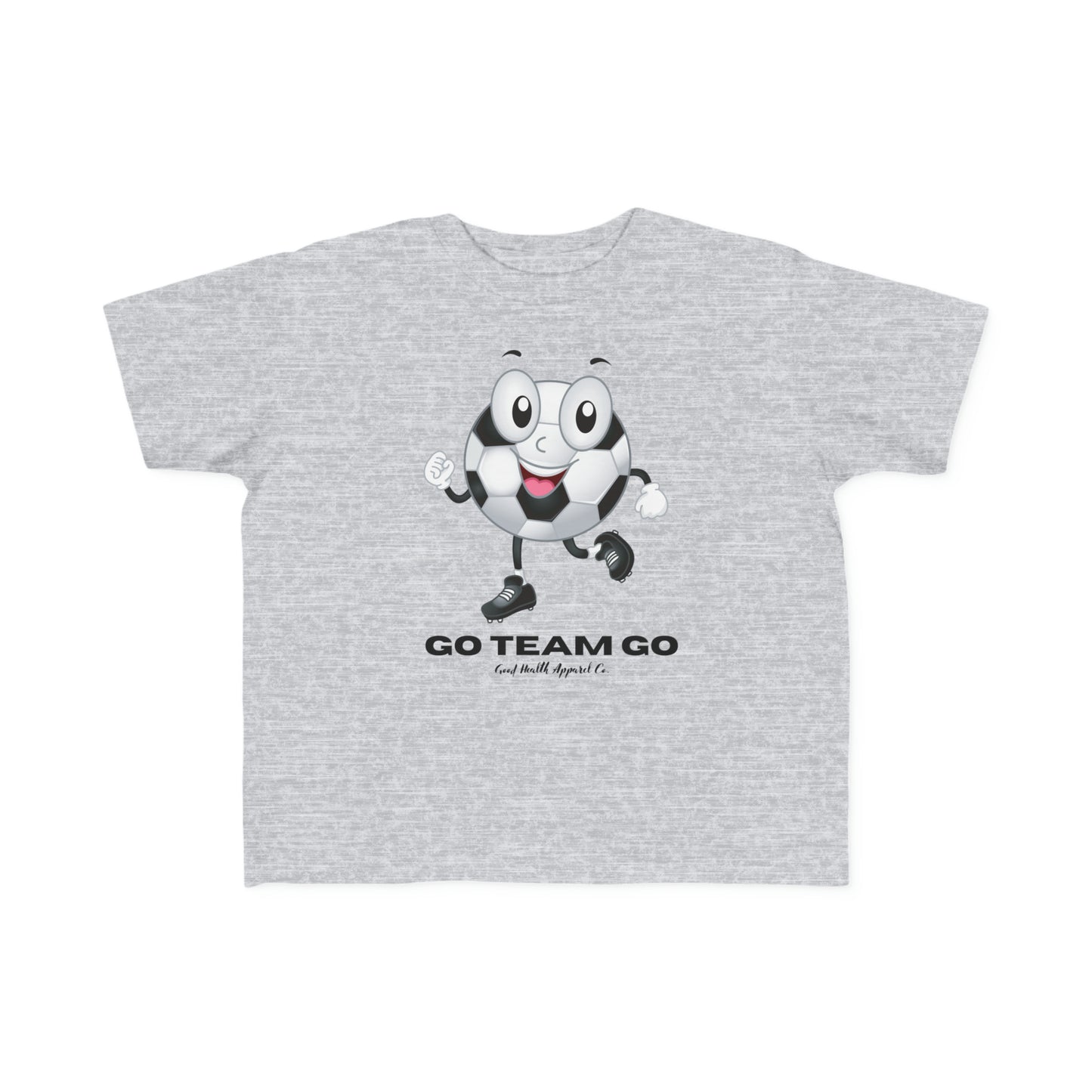 Health Matters Soccer "GO Team GO" Toddler's Fine Jersey Tee