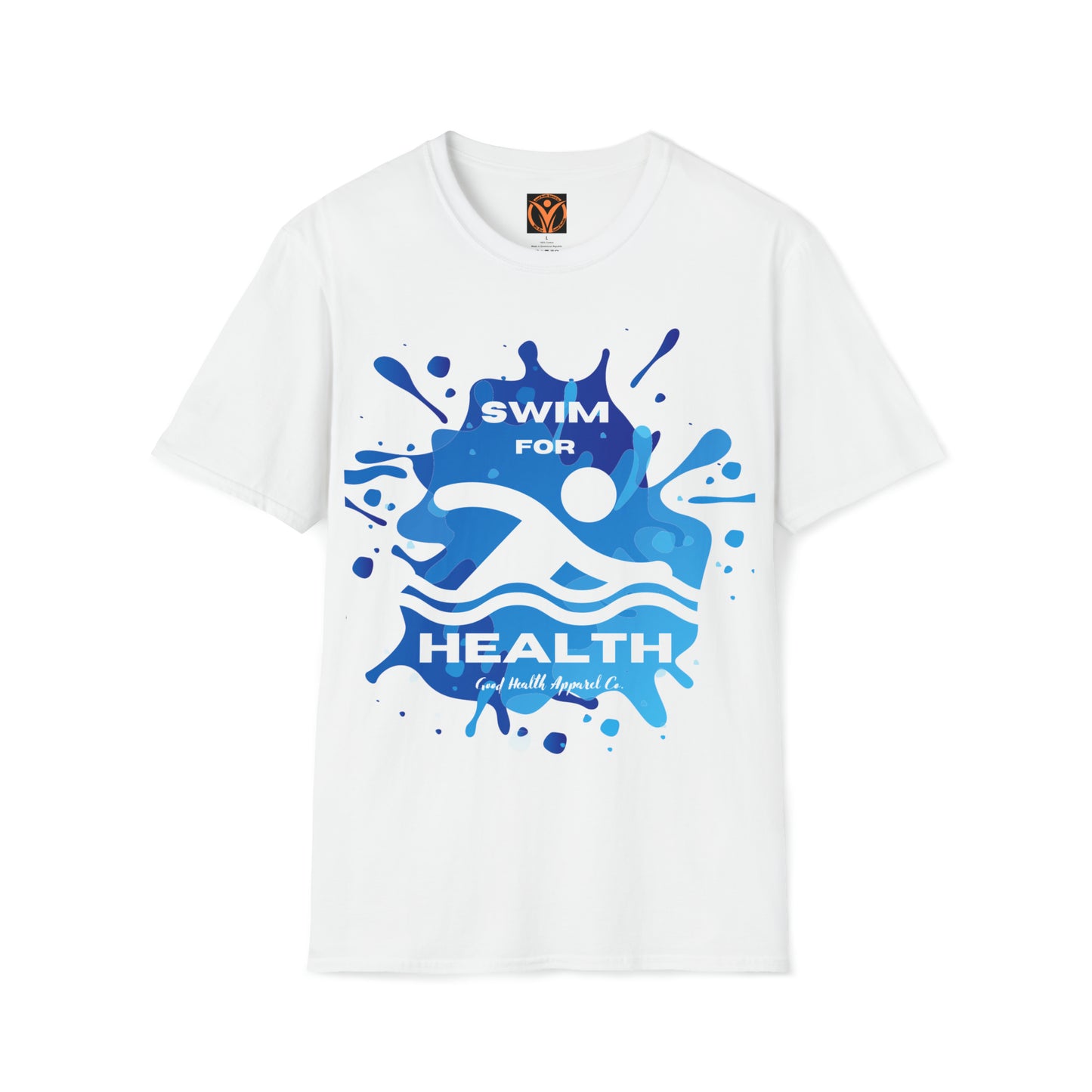 Health Matters Swim for Health Unisex Soft Style Tee