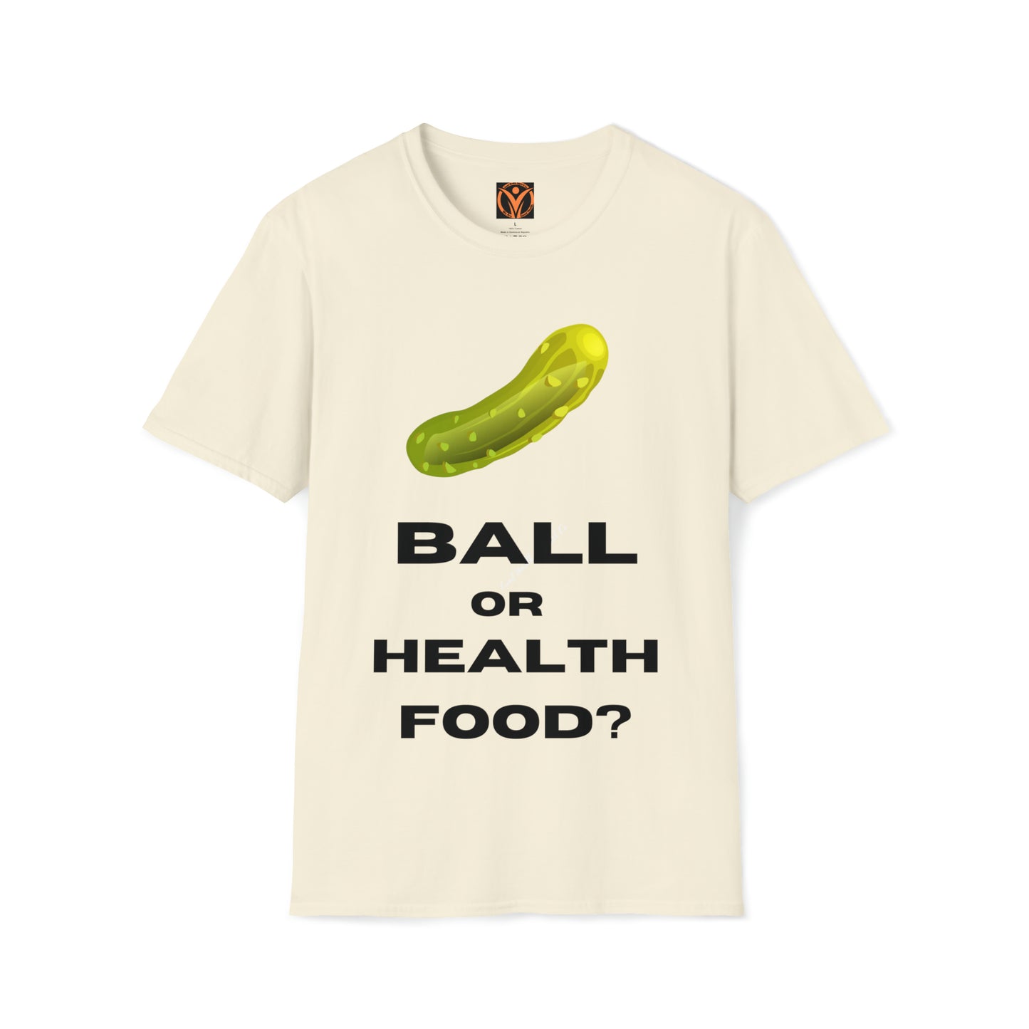 Health Matters Pickle Ball or Food? Unisex Soft Style T-Shirt