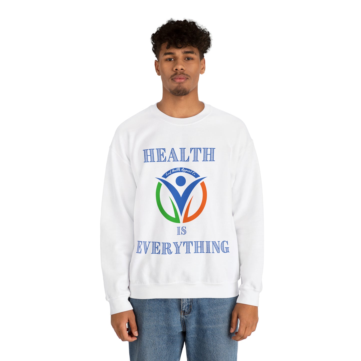 Health Matters Everything Unisex Heavy Blend™ Crewneck Sweatshirt