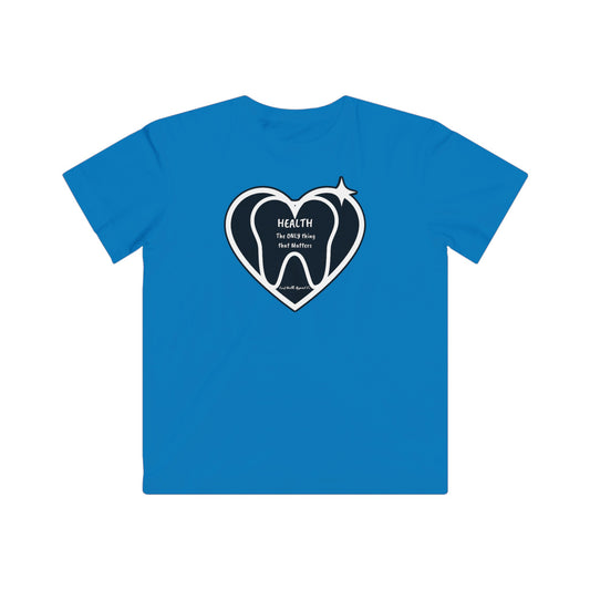 Health Matters Healthy Teeth Kids Fine Jersey Tee