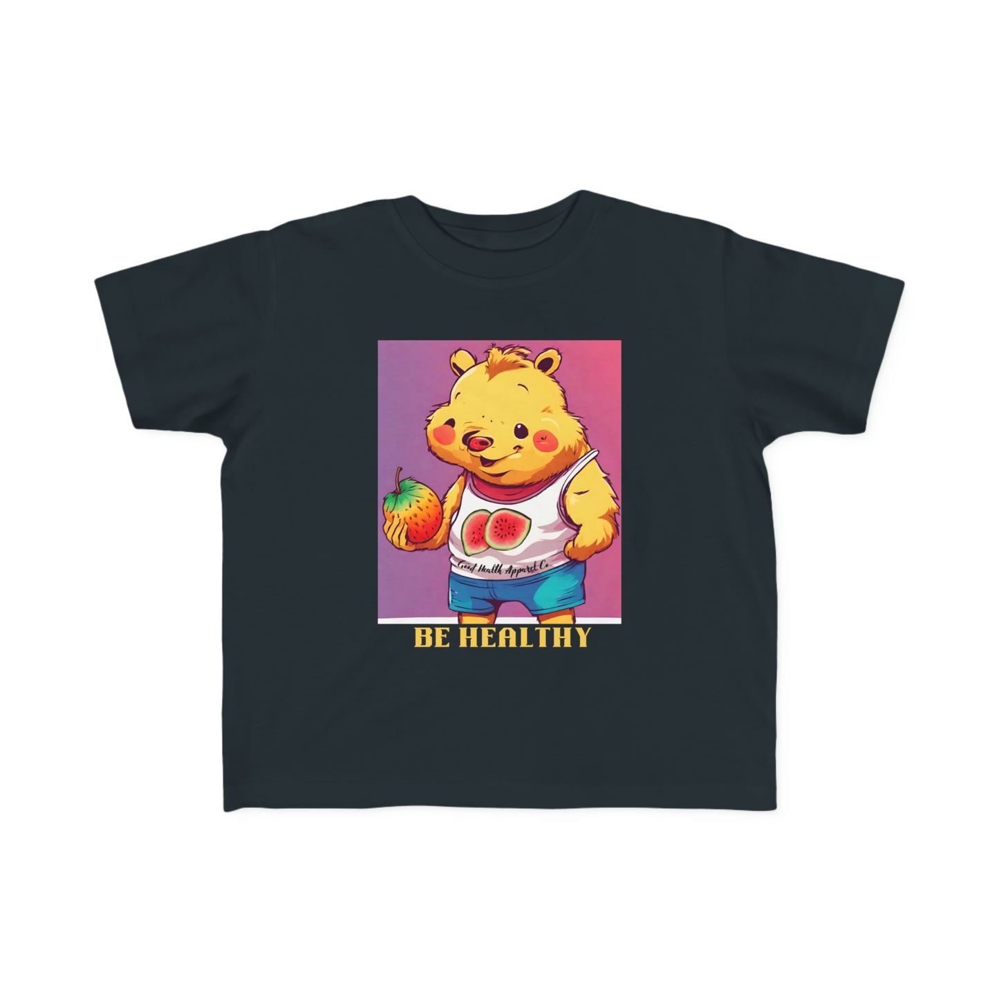 Health Matters "Be Healthy" Toddler's Fine Jersey Tee