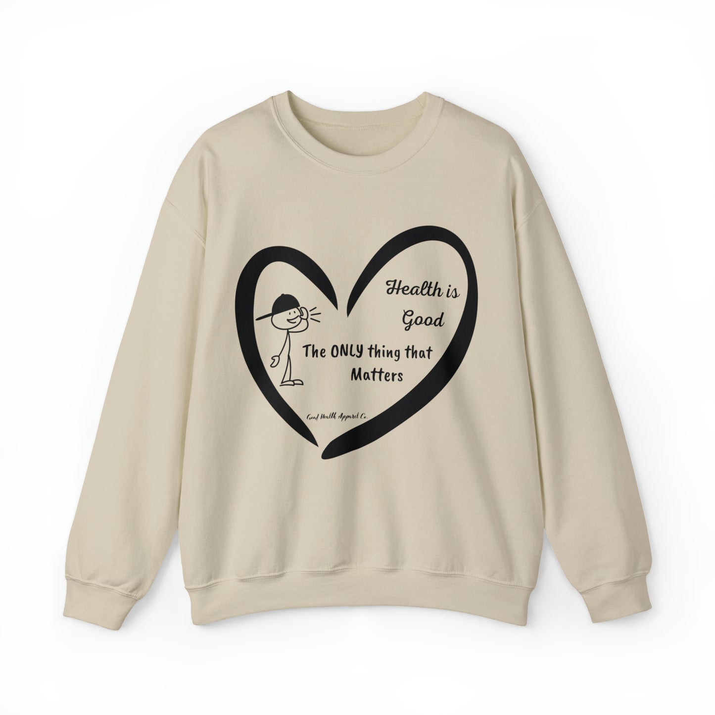 Health Matters The Only thing that Matters Unisex Crewneck Sweatshirt