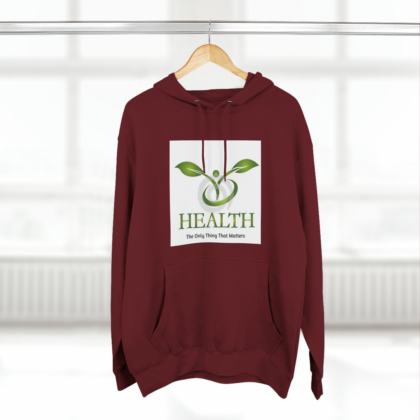 Health Matters The Only thing That Matters Plants Unisex Premium Pullover Hoodie