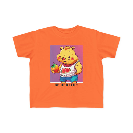 Health Matters "Be Healthy" Toddler's Fine Jersey Tee