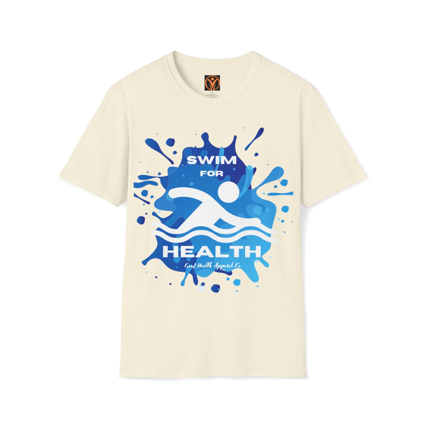 Health Matters Swim for Health Unisex Soft Style Tee