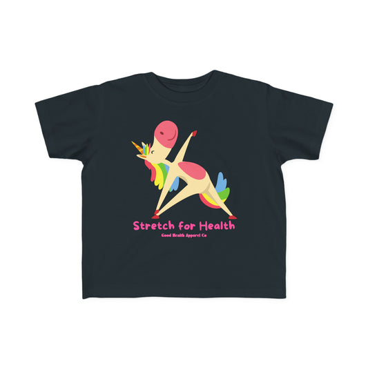 Health Matters "Stretch for Health" Toddler's Fine Jersey Tee