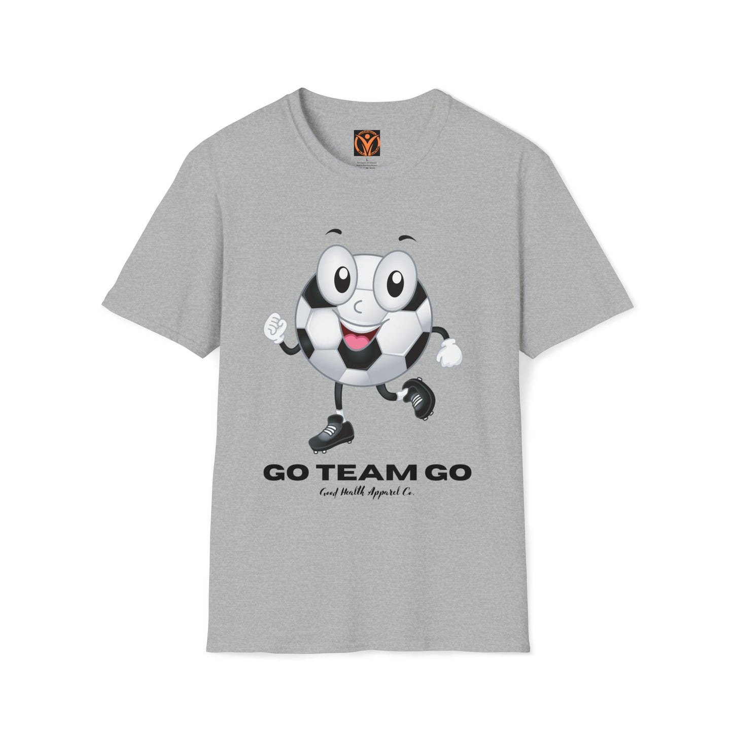 Health Matters Soccer "GO TEAM GO" Unisex Soft Style T-Shirt