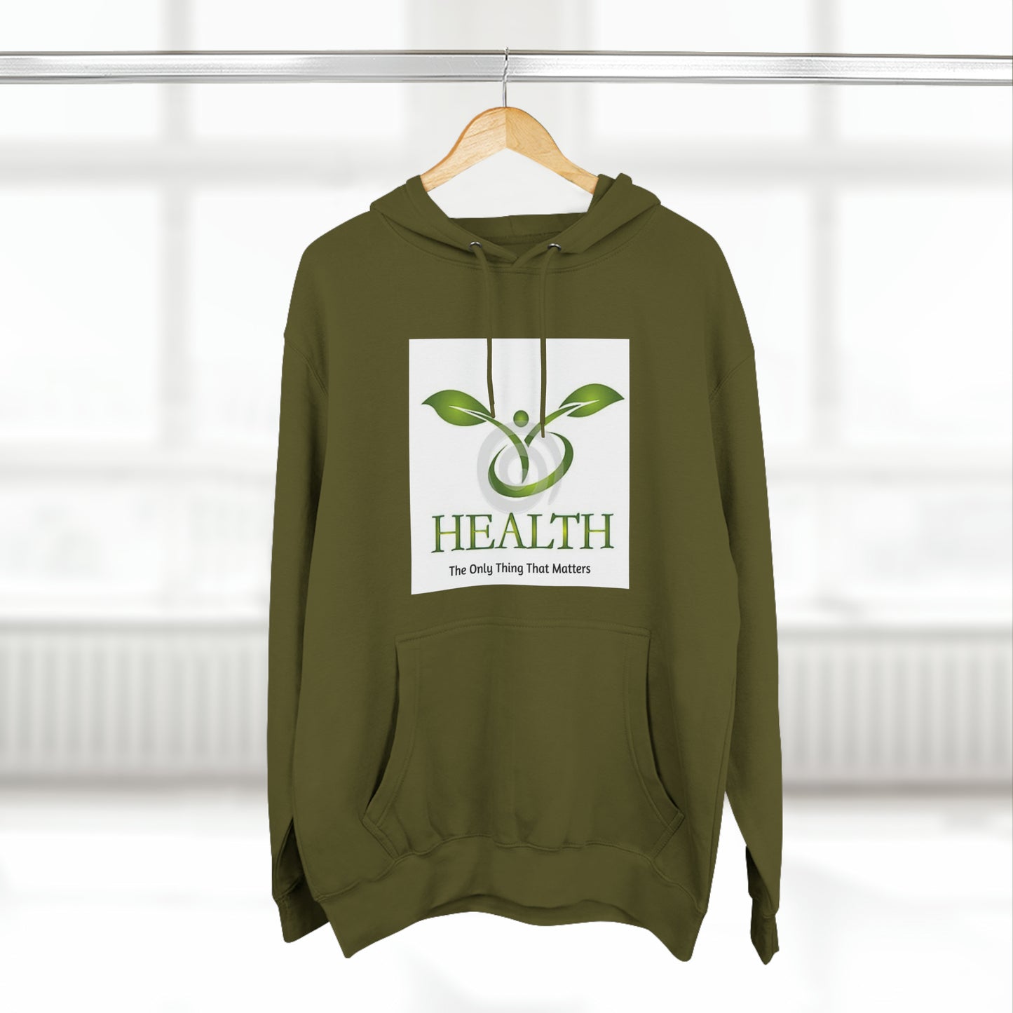 Health Matters The Only thing That Matters Plants Unisex Premium Pullover Hoodie