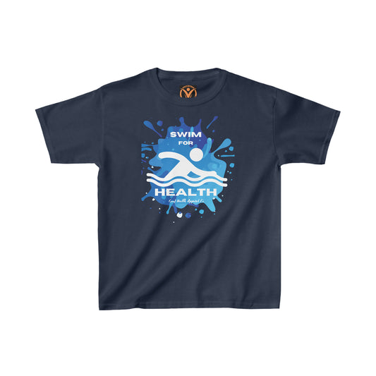 Health Matters Big Splash "Swim for Health" Kids Heavy Cotton™ tee