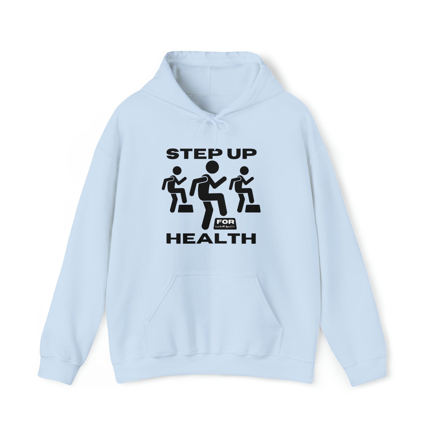 Health Matters Step Up for Health Unisex Heavy Blend™ Hooded Sweatshirt