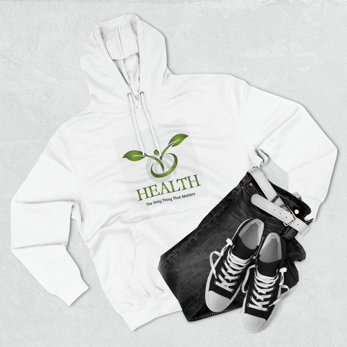 Health Matters The Only thing That Matters Plants Unisex Premium Pullover Hoodie