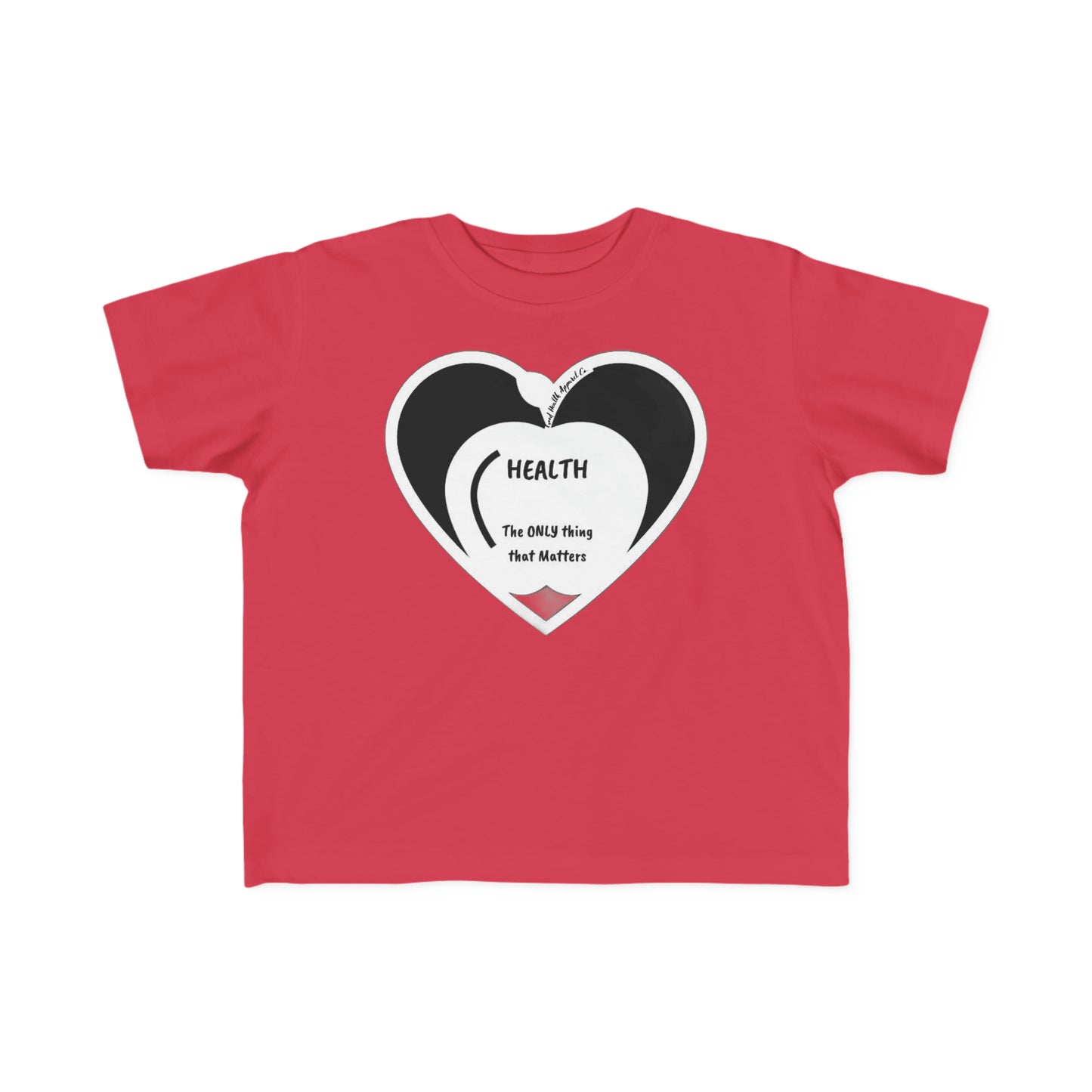 Health Matters Apple a Day Toddler's Fine Jersey Tee